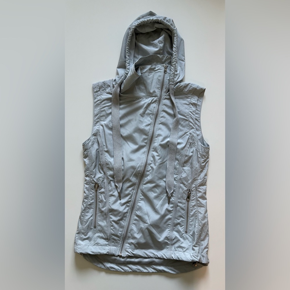 Mondetta Women's Hooded Vest. Gray Women’s S